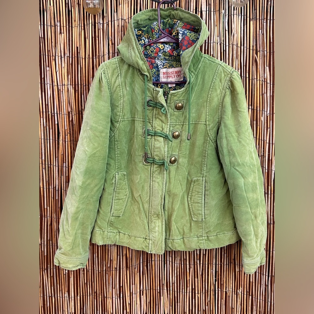 Mossimo Supply Co. Blue and Green Floral Skirt